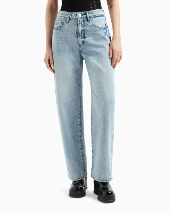 Relaxed Jeans Blue Women Armani Denim Relaxed Jeans Blue Women Armani Denim