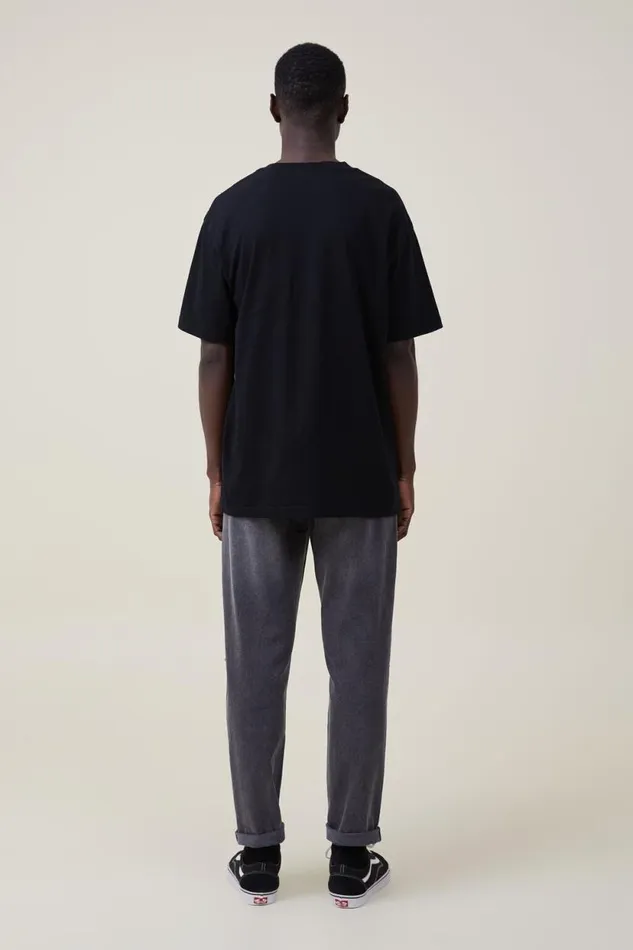 Relaxed Tapered Jean Black Rock Rip Men Cotton On Pants Relaxed Tapered Jean Black Rock Rip Men Cotton On Pants