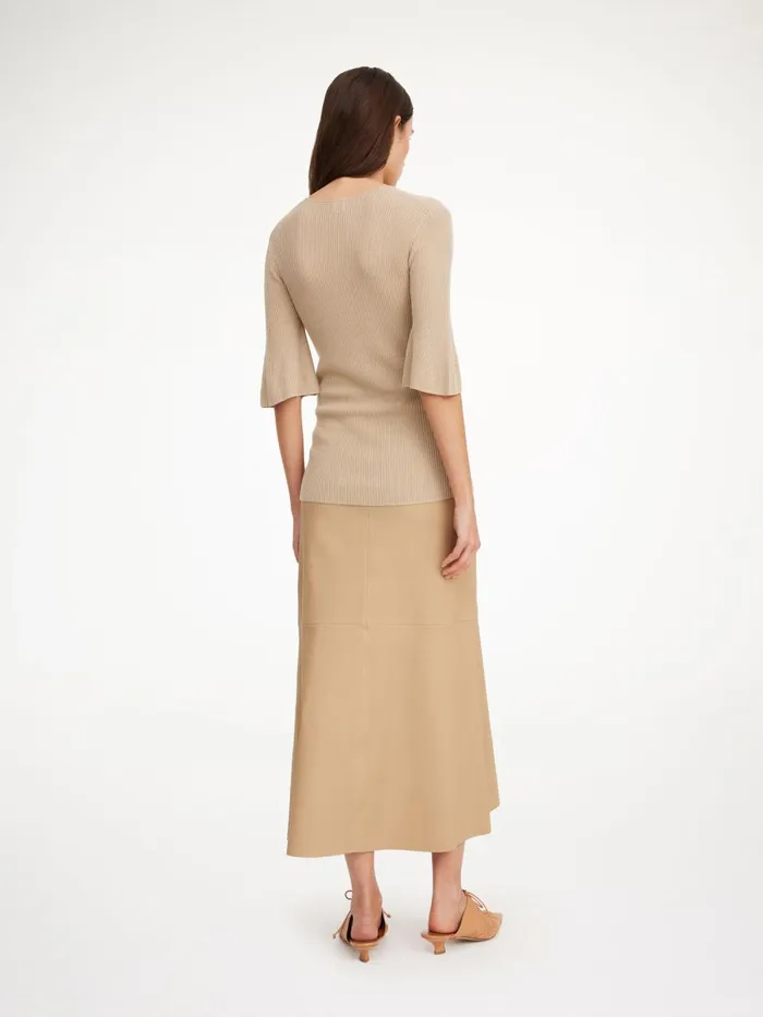 Remona RibbedKnit Top Tehina Women By Malene Birger Knitwear