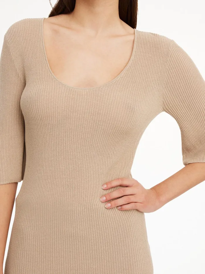 Remona RibbedKnit Top Tehina Women By Malene Birger Knitwear