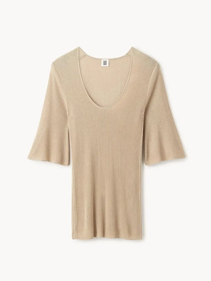 Remona RibbedKnit Top Tehina Women By Malene Birger Knitwear