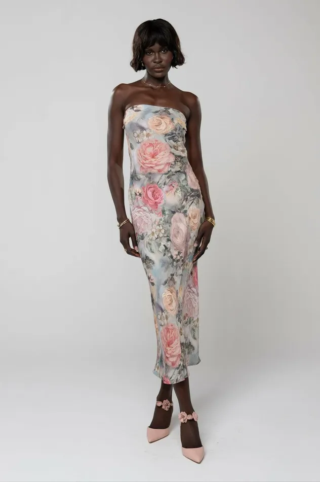 RESA Anna Slip In Damsel Women Midi Dress
