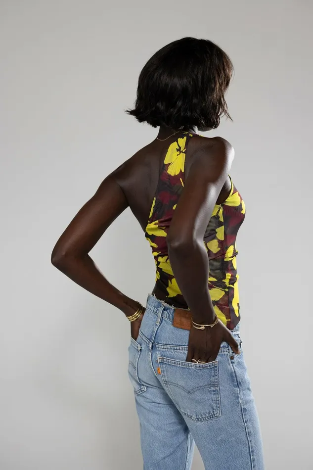 RESA Crystal Top In Sangria Women Tops