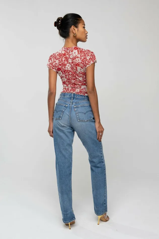 RESA Desi Top In Magnolia Women Tops