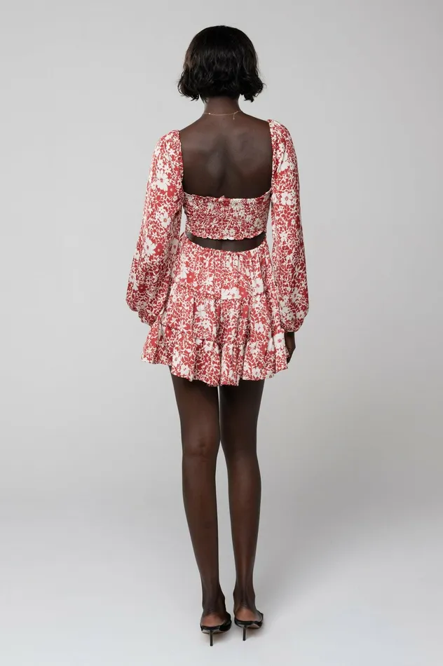 RESA Lyla Mini In Magnolia Women Mini Dresses
