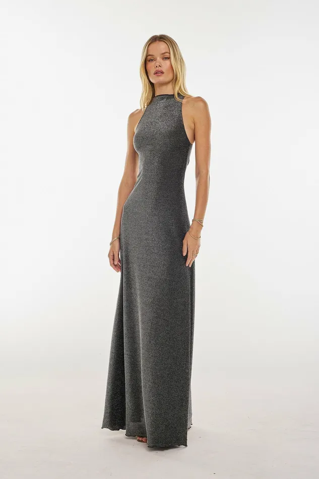 RESA Maxine Maxi In Graphite Women Maxi Dress