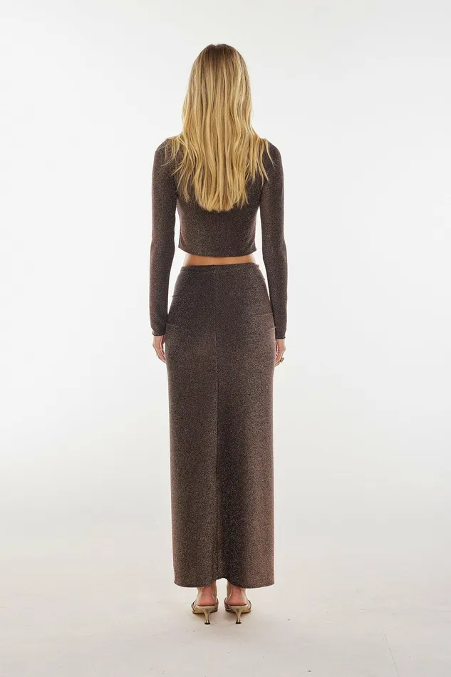 RESA Ziggy Skirt In Bronze Women Bottoms