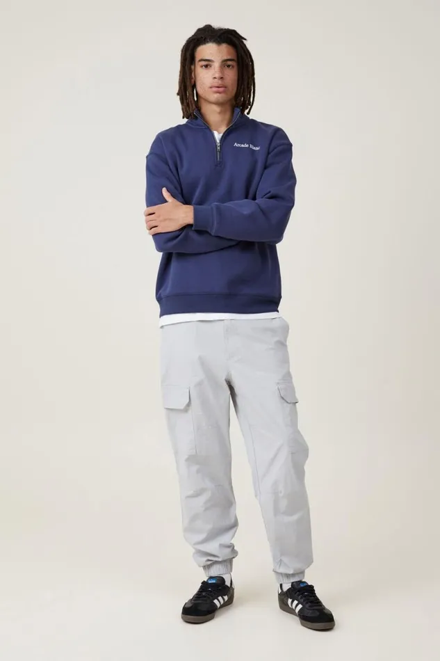 Ripstop Jogger Ice Grey Men Cotton On Pants