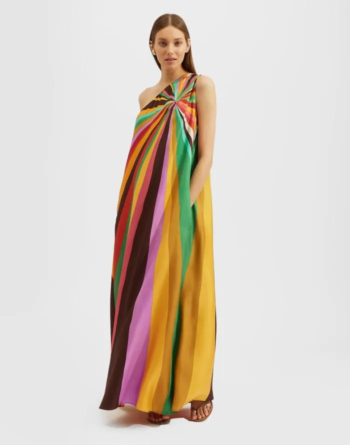 Roy Dress Placed Rainbow Women La Double J Dresses