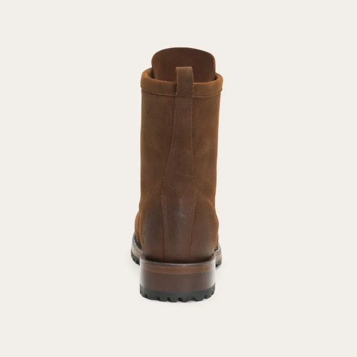 Sam Lace Up Brown Suede Women Stetson Outdoor