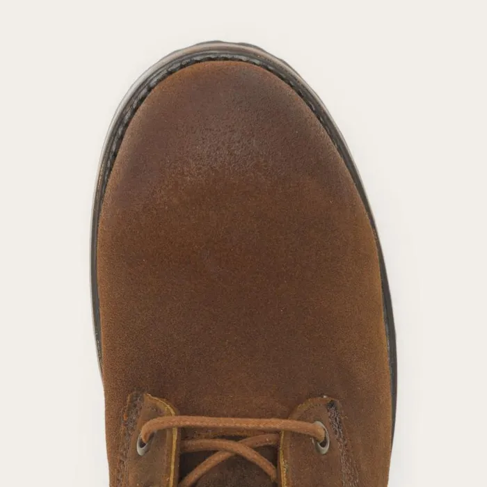 Sam Lace Up Brown Suede Women Stetson Outdoor