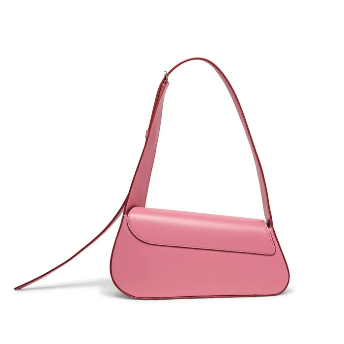 Santoni Pink Leather Thepluto Bag Women Bags