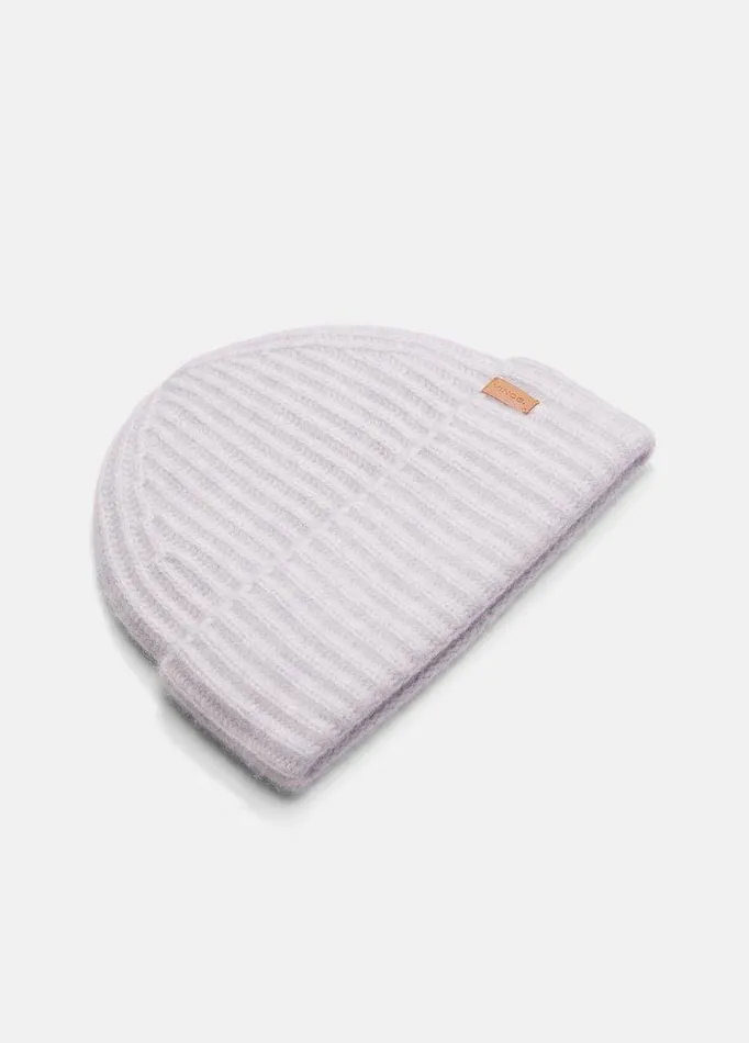 Scarves and Hats Women Vince Plush Cashmere ChunkyKnit Beanie Grey Scarves and Hats Women Vince Plush Cashmere ChunkyKnit Beanie Grey