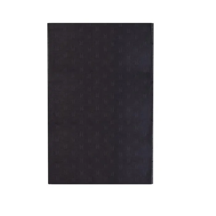 Scarves WomenMen Moreschi Black Modal And Cachemire Scarf
