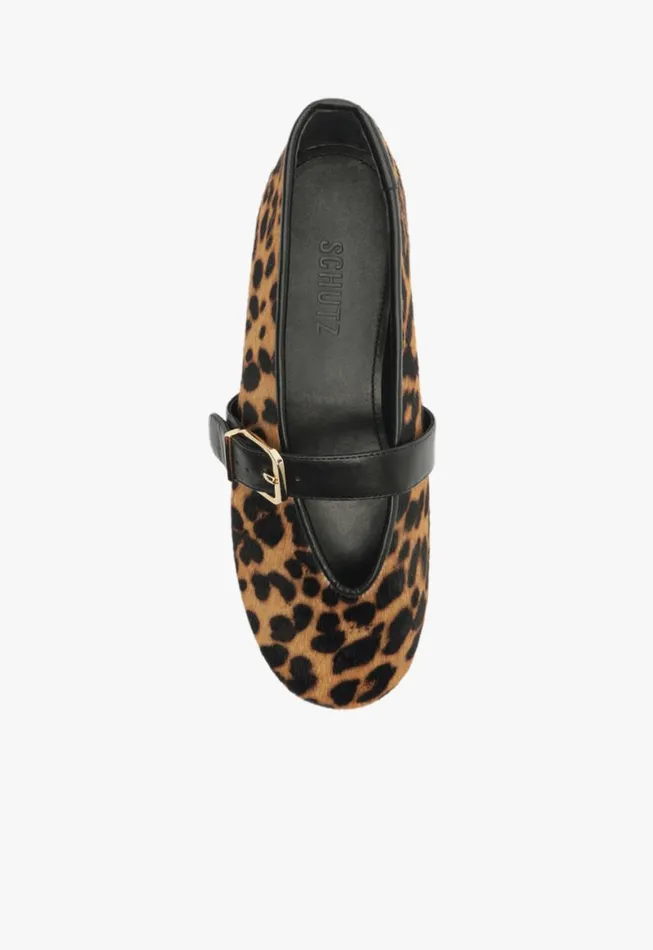 Schutz Shoes Ballerinas Eiza Wild Ballet Flat Black 8211 Women