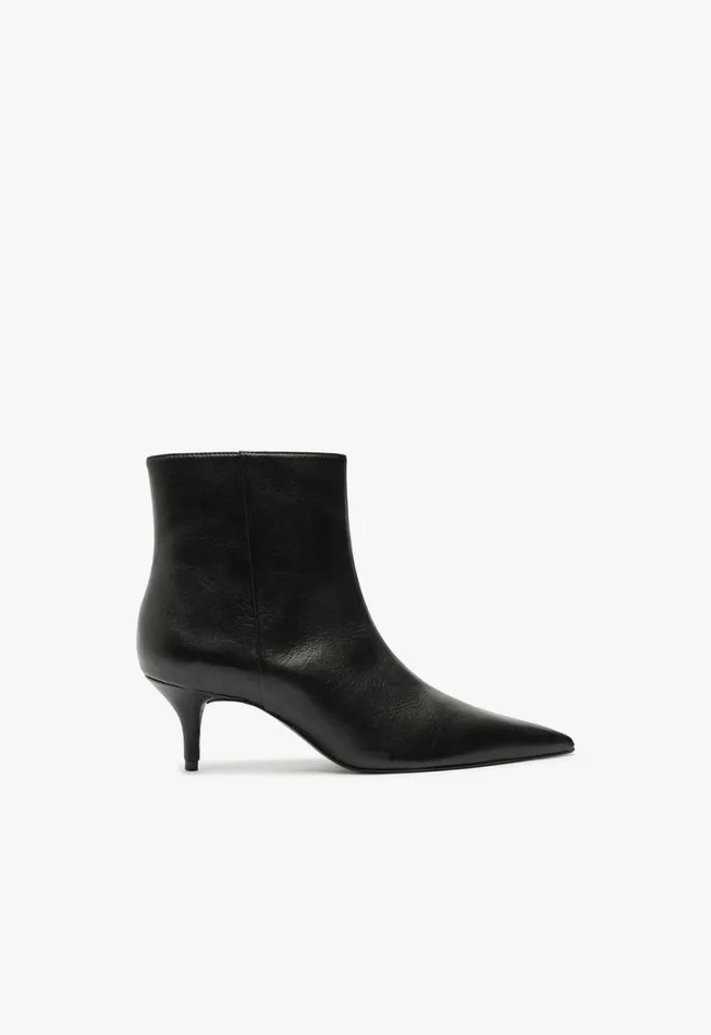 Schutz Shoes Booties Mikki Mid Bootie Black 8211 Women