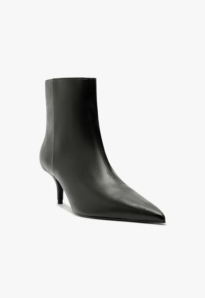 Schutz Shoes Booties Mikki Mid Bootie Black 8211 Women