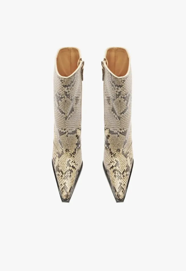 Schutz Shoes Booties Raffaela Bootie Animal Print 8211 Women