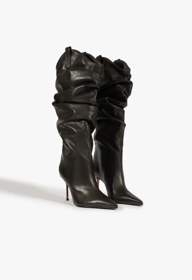 Schutz Shoes Boots Beverly Boot Dark Brown 8211 Women