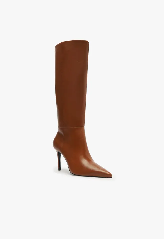 Schutz Shoes Boots Mikki Up Boot Brown 8211 Women