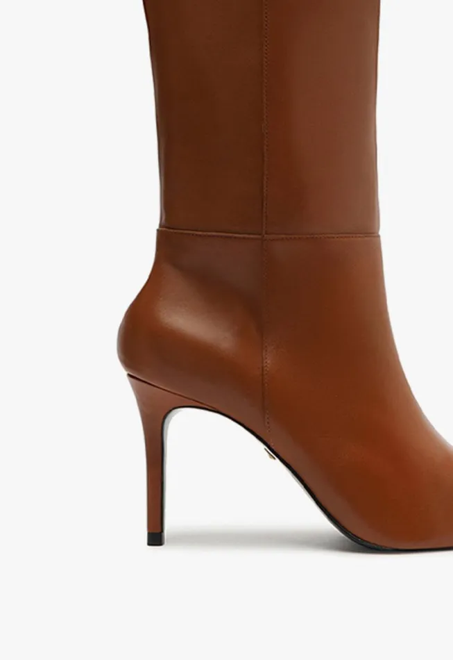 Schutz Shoes Boots Mikki Up Boot Brown 8211 Women
