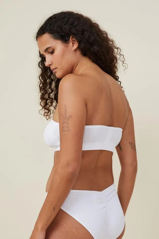 Seamless Sweetheart Padded Bandeau r White Women Cotton On Bras