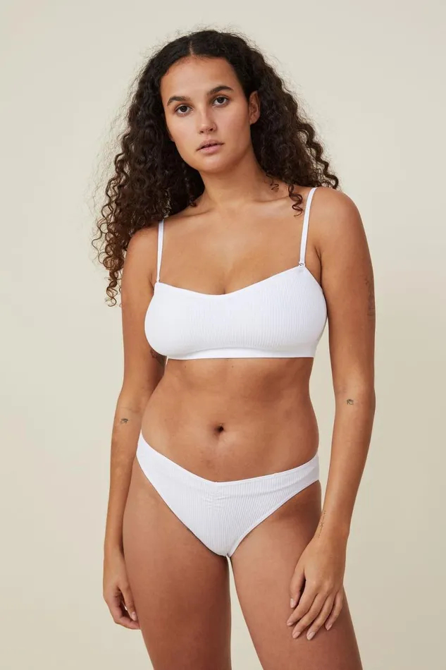 Seamless Sweetheart Padded Bandeau r White Women Cotton On Bras