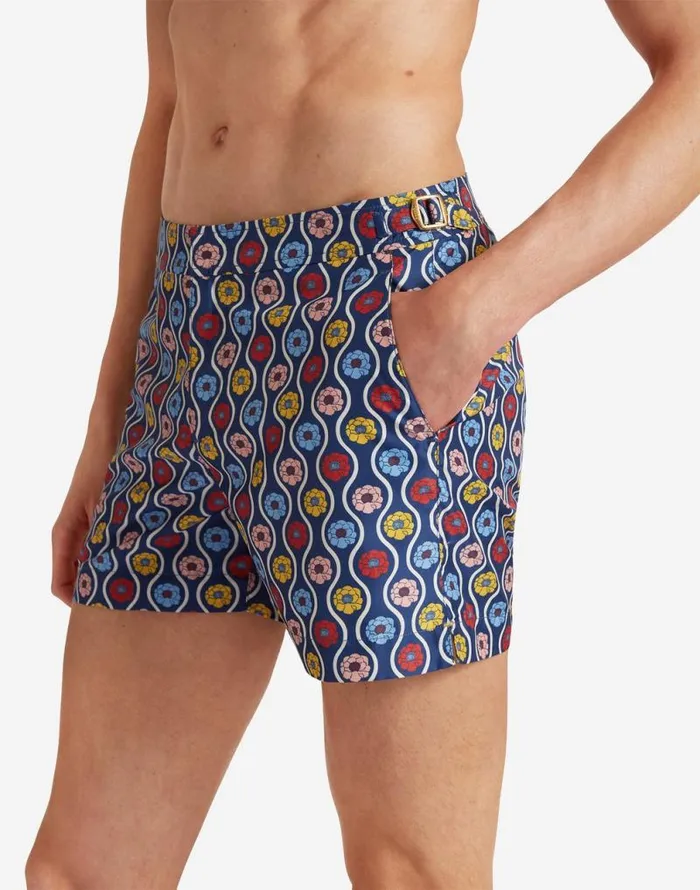 Setter Swim Shorts Whitsun Mini Blue Women La Double J Swimwear