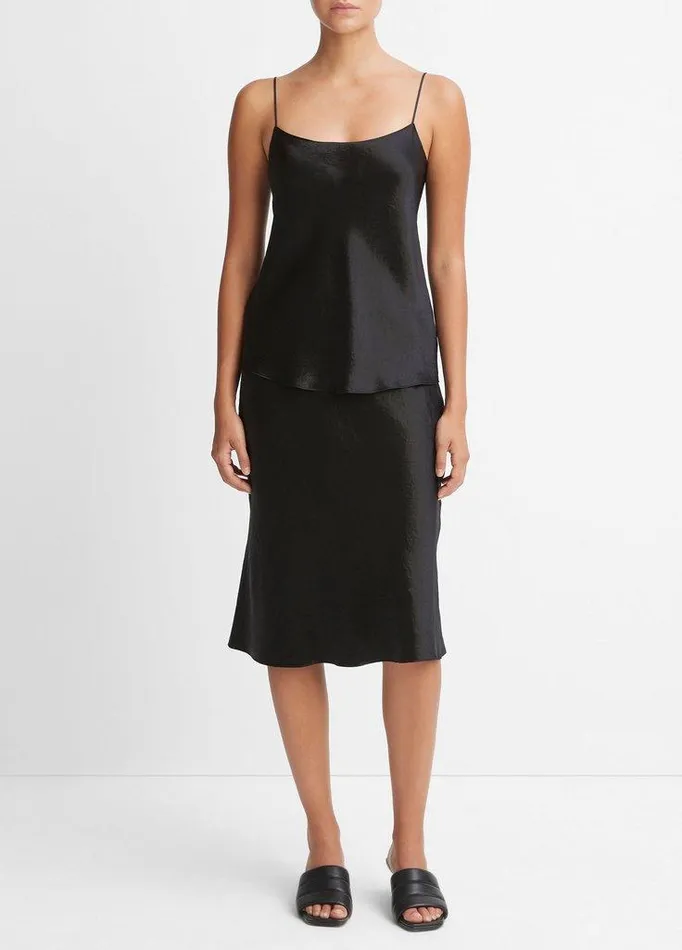 Shirts and Tops Women Vince Satin Cami Black