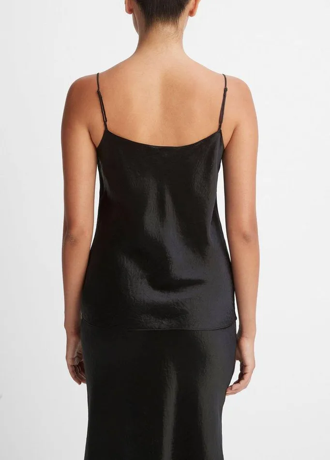 Shirts and Tops Women Vince Satin Cami Black