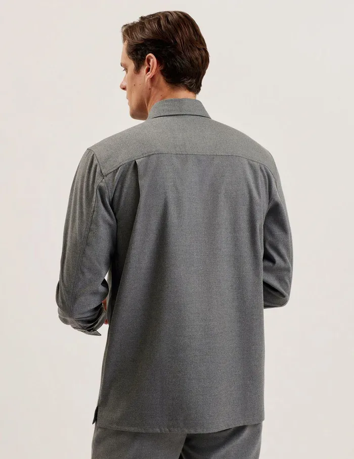 Shirts Men Ted Baker GAIUS LTGREY Lt Grey