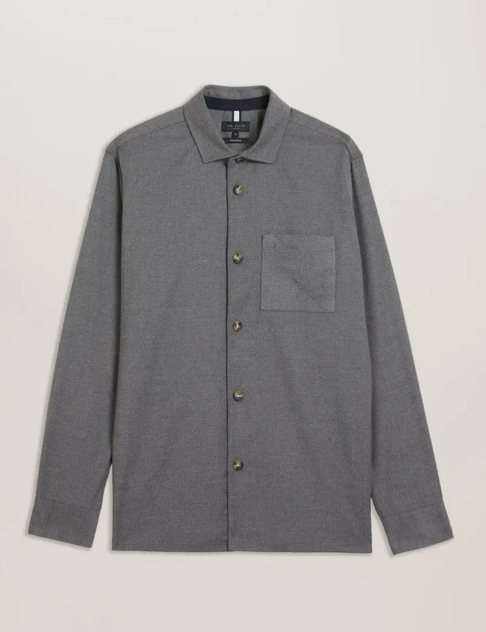 Shirts Men Ted Baker GAIUS LTGREY Lt Grey