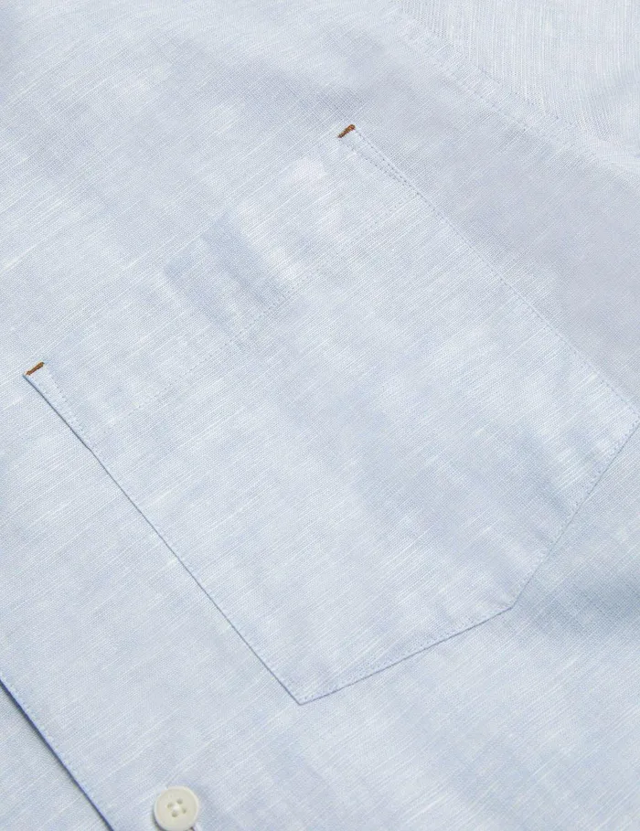 Shirts Men Ted Baker PALOMAS Midblue
