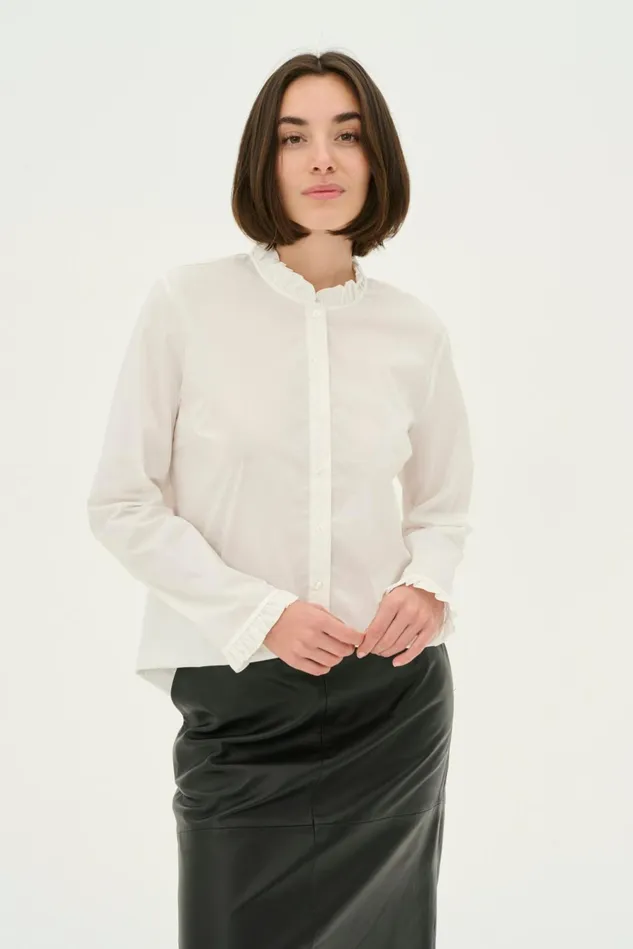 Shirts Women CULTURE CUantoinett Shirt Spring Gardenia