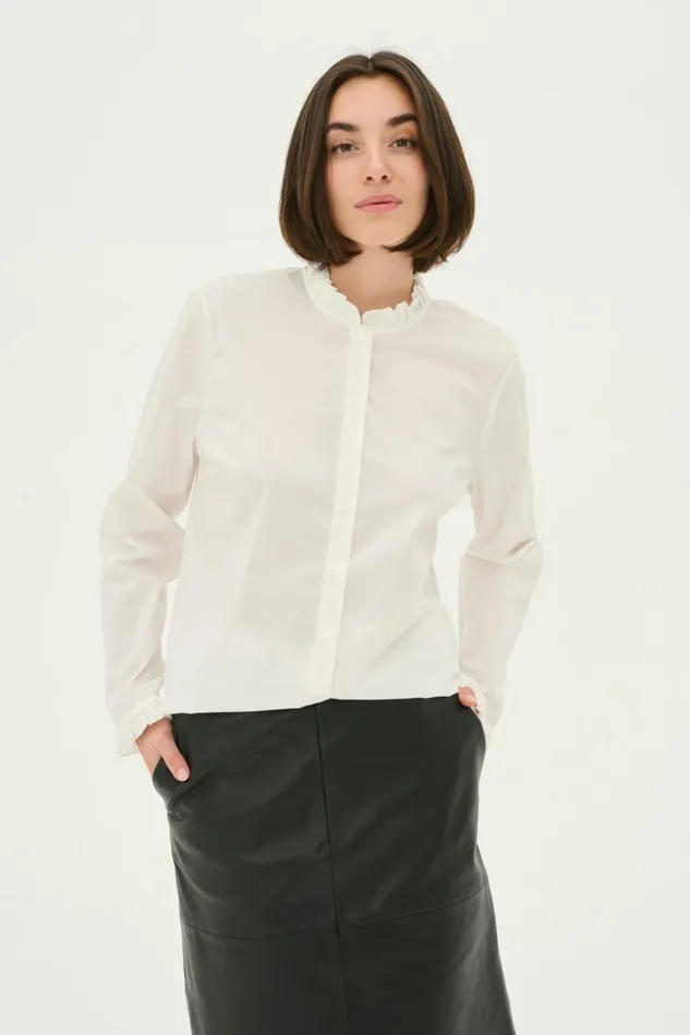 Shirts Women CULTURE CUantoinett Shirt Spring Gardenia