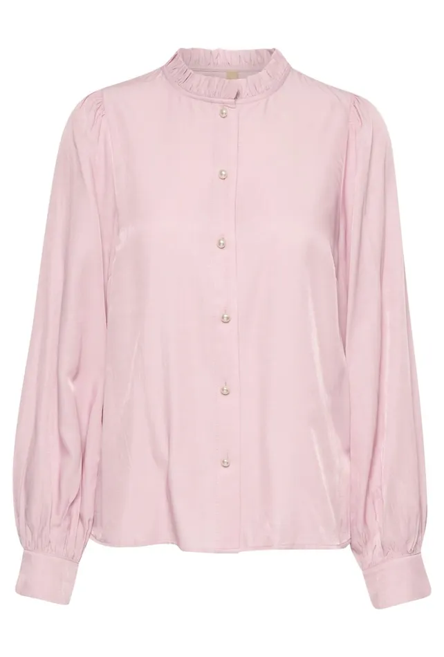 Shirts Women CULTURE CUbelva Shirt Pale Mauve Melange