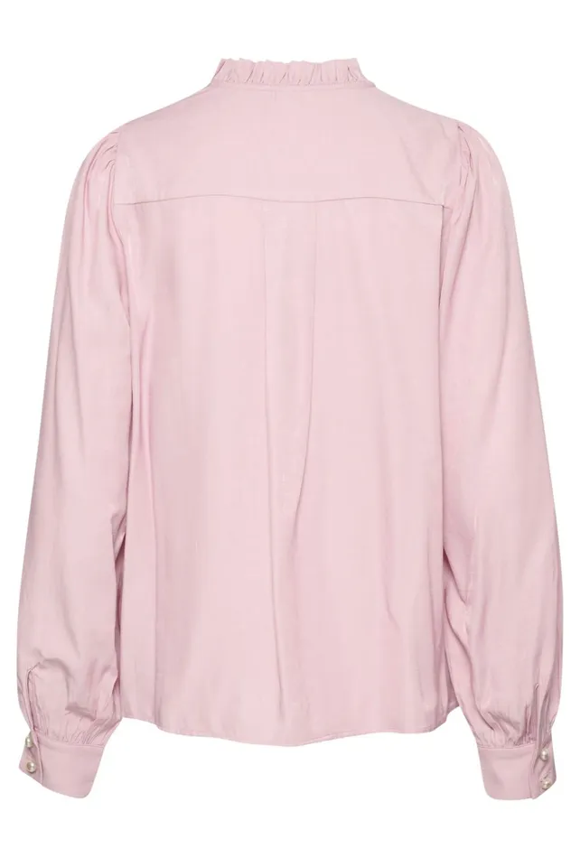 Shirts Women CULTURE CUbelva Shirt Pale Mauve Melange