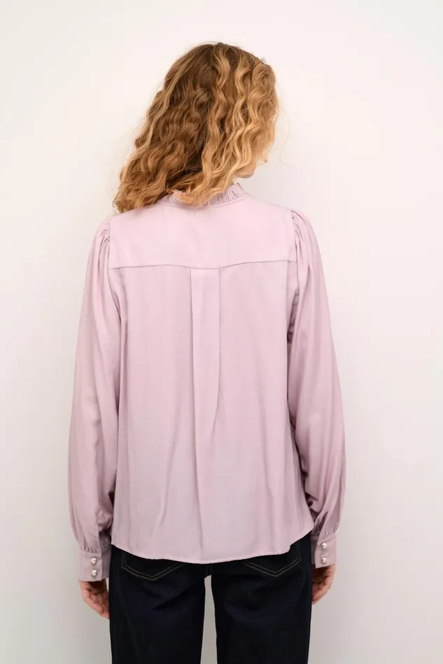 Shirts Women CULTURE CUbelva Shirt Pale Mauve Melange