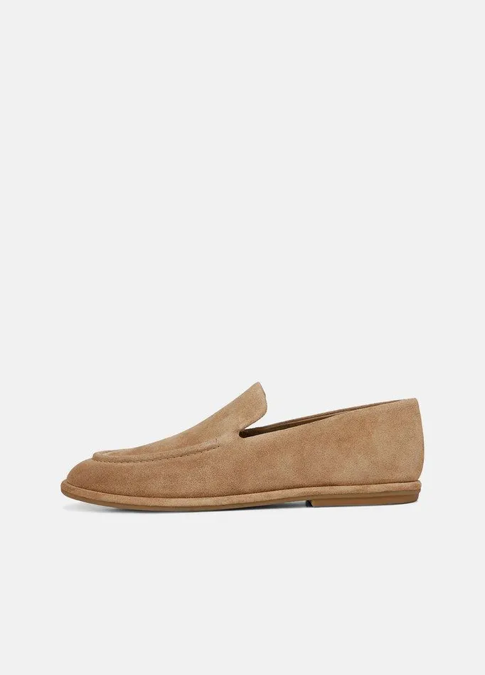 Shoes Men Vince Hann Suede Loafer New Camel