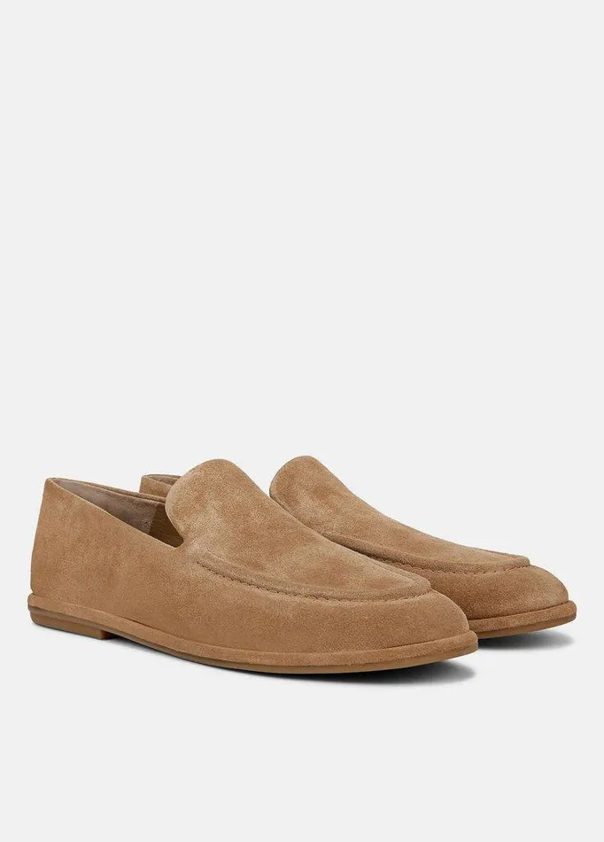 Shoes Men Vince Hann Suede Loafer New Camel