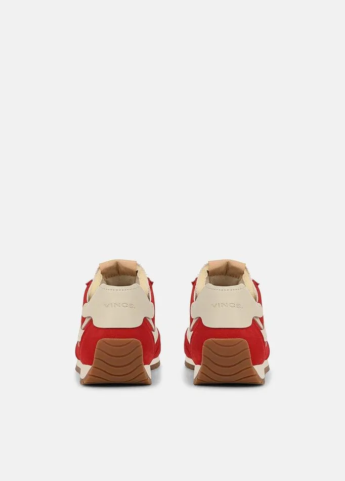 Shoes Women Vince Oasis Suede and Leather Runner Sneaker Crimsonmoonlight Shoes Women Vince Oasis Suede and Leather Runner Sneaker Crimsonmoonlight