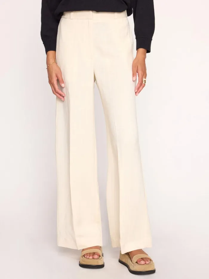 Shop Brochu Walker Bottoms The Areo Pant Egret