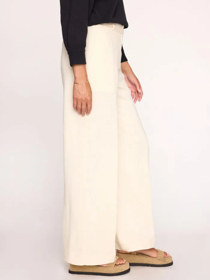 Shop Brochu Walker Bottoms The Areo Pant Egret