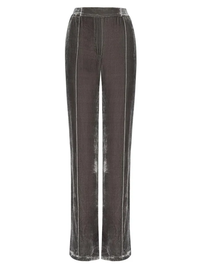 Shop Brochu Walker Bottoms The Tama Pant Echo Grey