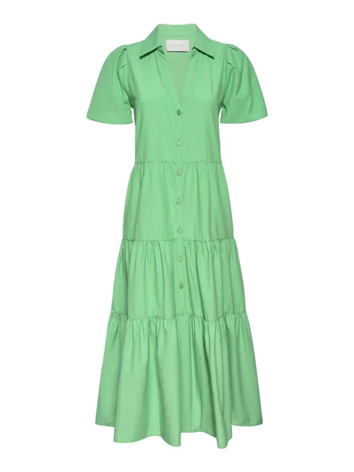 Shop Brochu Walker Dresses The Havana Dress Derby Green