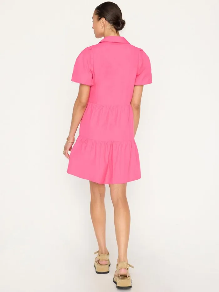 Shop Brochu Walker Dresses The Havana Mini Dress Hot Pink