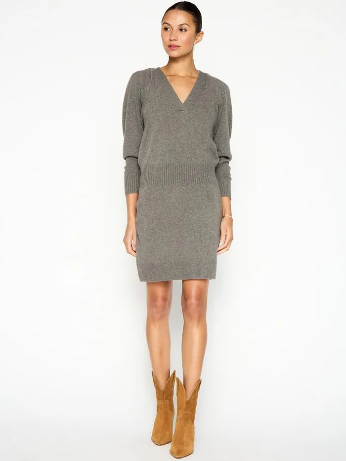 Shop Brochu Walker Dresses The Idris Dress Stoney Melange