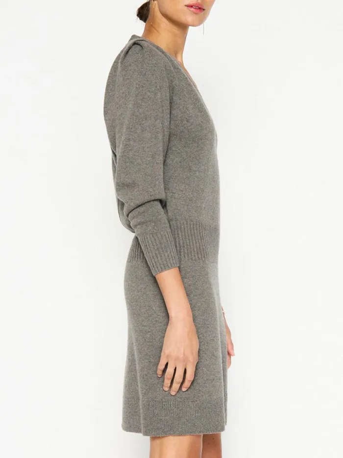 Shop Brochu Walker Dresses The Idris Dress Stoney Melange