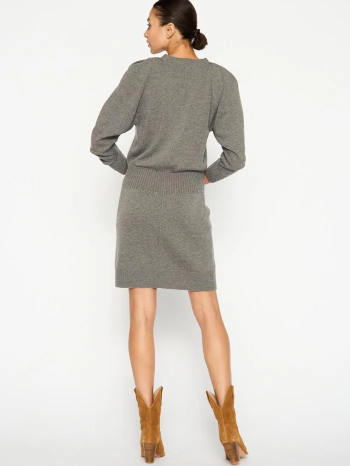 Shop Brochu Walker Dresses The Idris Dress Stoney Melange