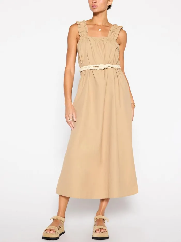 Shop Brochu Walker Dresses The Serena Belted Dress Sahara